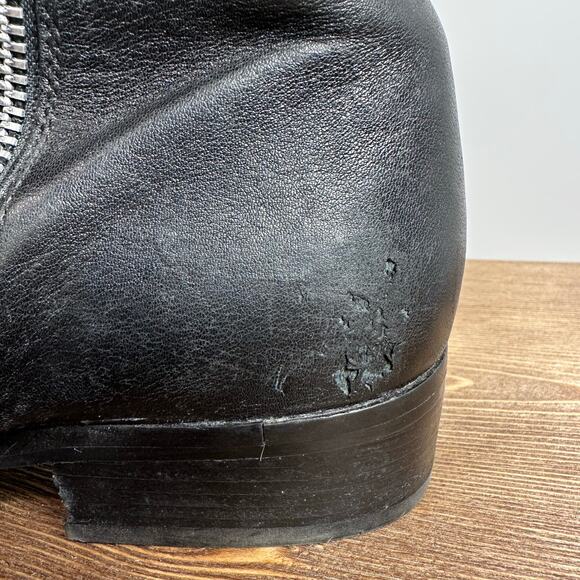 Michael Kors MK Over The Knee Bromley Riding Boots 7.5 Stretch Leather Elevated - Picture 6 of 15